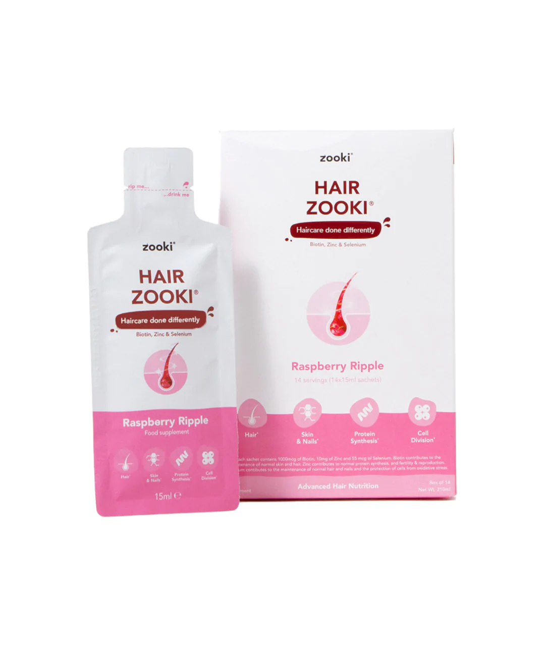 Hair Raspberry Ripple 14-Pack