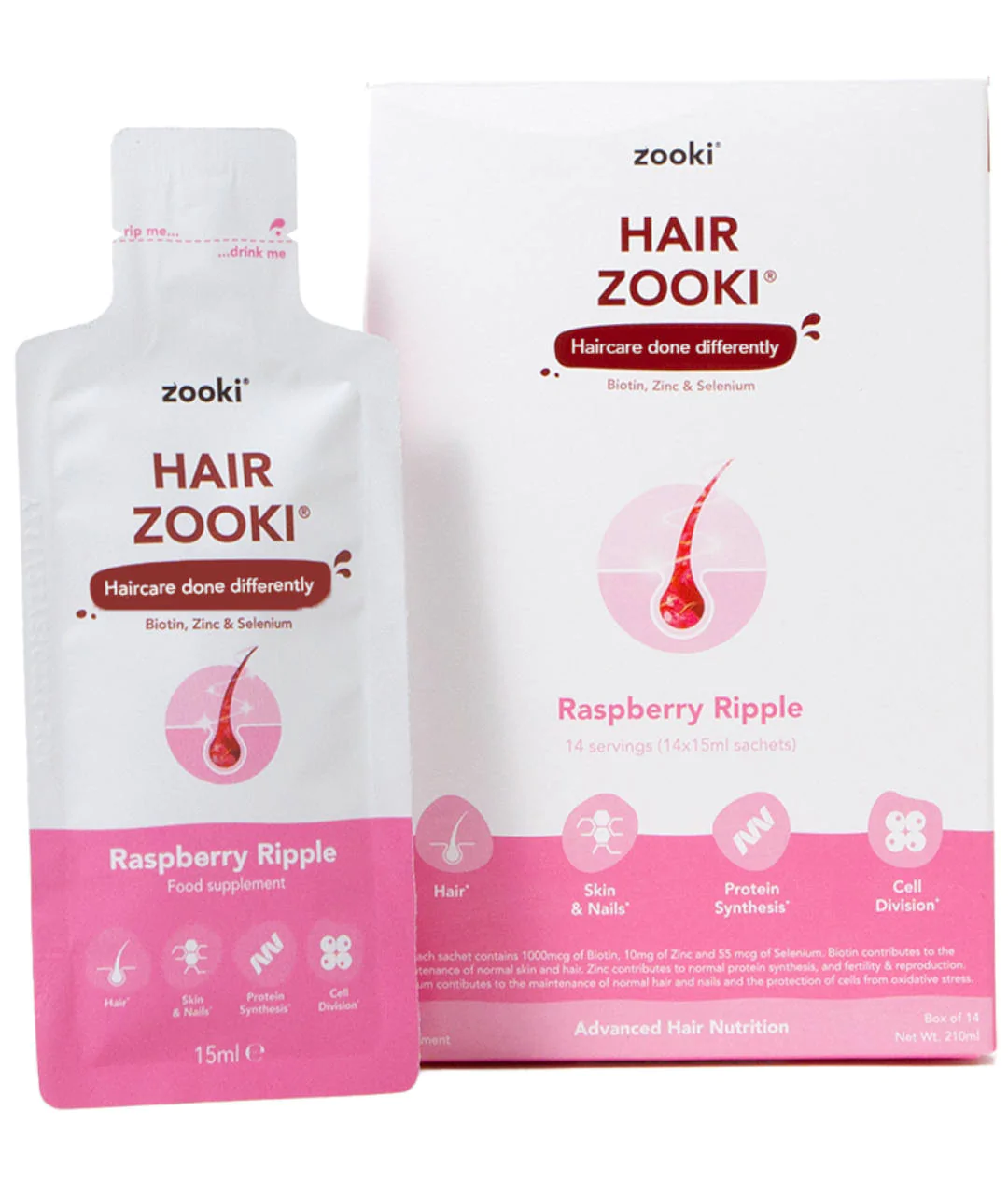 Hair Raspberry Ripple 14-Pack  opakowanie