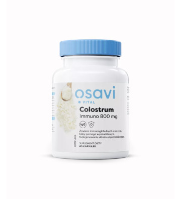Colostrum Immuno (Vital), 800mg - 60 kapsułek - Osavi 1
