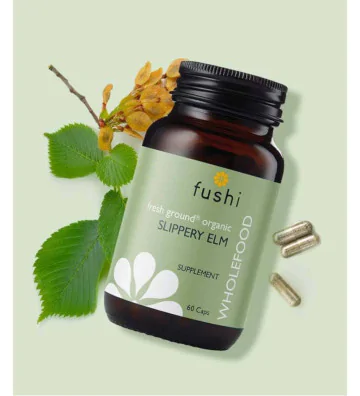 Organiczny Slippery Elm 60 kapsułek - Fushi 4