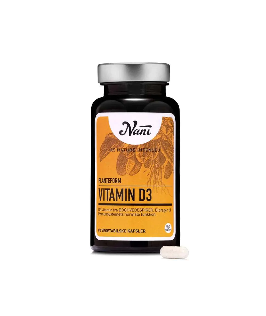 Vitamin D3, plant forms, 90 capsules Vitamin D3, plant forms, 90 capsules