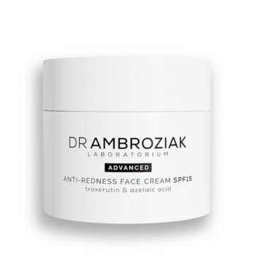 Anti-Redness Face Cream SPF 15 Cream for vascular skin SPF 15 50ml - Dr Ambroziak
