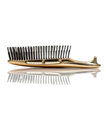 Scalp Brush World Model Premium Short in tube 576 HAIR Champagne gold - S Heart S 5