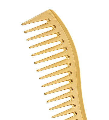 Gold styling comb - Balmain Hair Couture 2