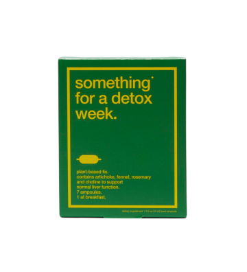 Something For A Detox week - Suplement diety na oczyszczenie organizmu 7 ampułek - Biocol Labs