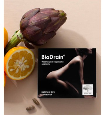 Suplement diety BioDrain® 60 tabletek 120 szt. - New Nordic 2