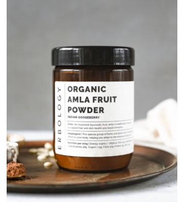 Organiczna Amla w proszku (Amla Fruit powder) 300 g - Erbology 2