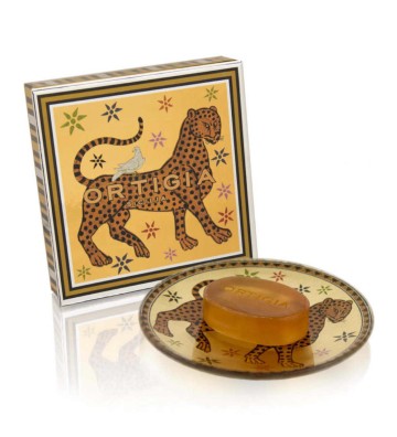 Glass Plate & Soap Gold (Ambra Nera Only) packaging - visualization
