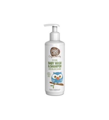 Soothing body and hair wash for children with organic baobab 500 ml - Pure Beginnings