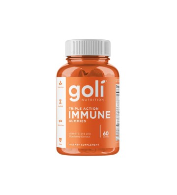 Triple Action Immune 60 żelków - Goli Nutrition 1