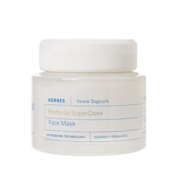 GREEK YOGHURT face mask with probiotics Probiotic Superdose 100ml - KORRES 1