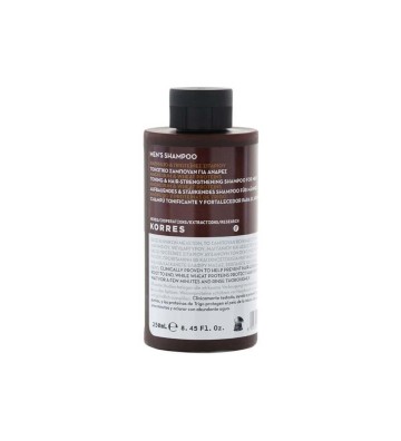 Strengthening shampoo for hair with magnesium and wheat protein 250ml - KORRES
