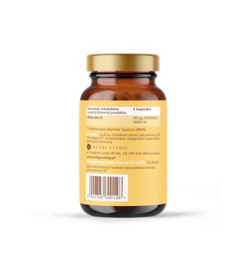 Vitamin D3 from algae 90 capsules - Nutri Clinic 4