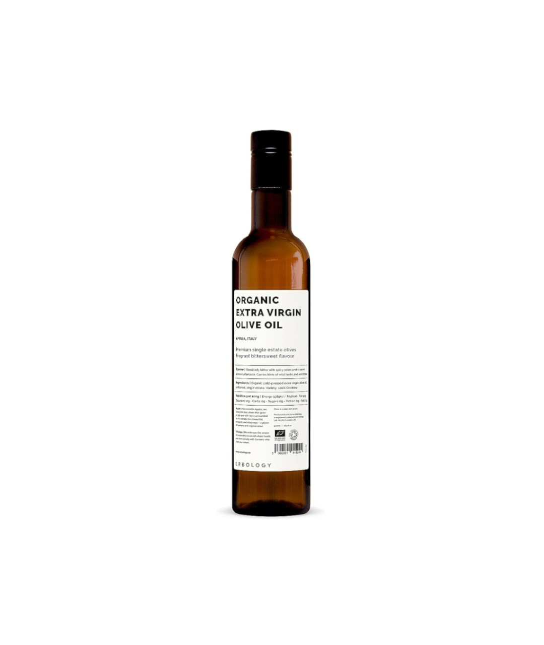 Organic Extra Virgin Olive Oil 500 ml Erbology - THEGLOOW.COM