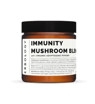 Immunity Mushroom Blend - Kompleks grzybów wspierający odporność 50 g - Erbology 1