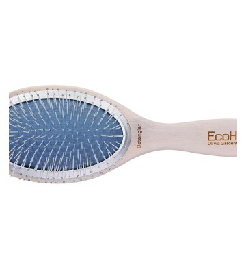 EcoHair Paddle Detangler Brush. - Olivia Garden 2