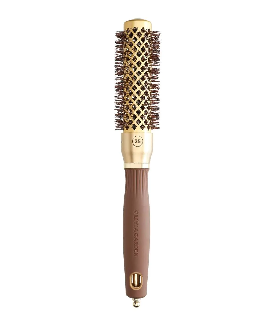 Szczotka EXPERT BLOWOUT SHINE Wavy Bristles Gold&Brown 25 zbliżenie