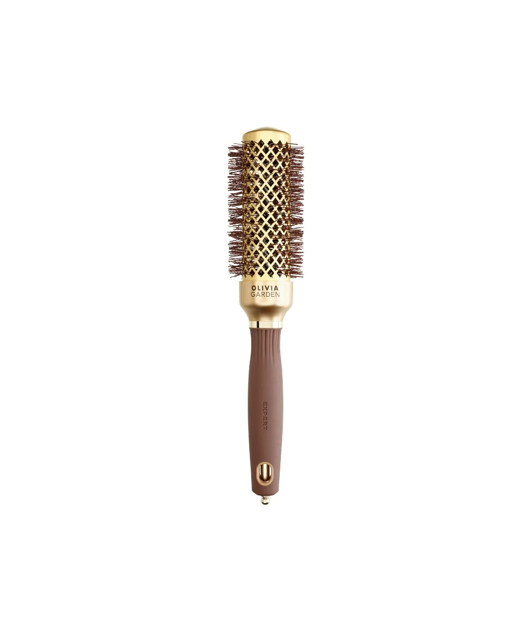 EXPERT BLOWOUT SHINE Wavy Bristles Gold & Brown Brush 35