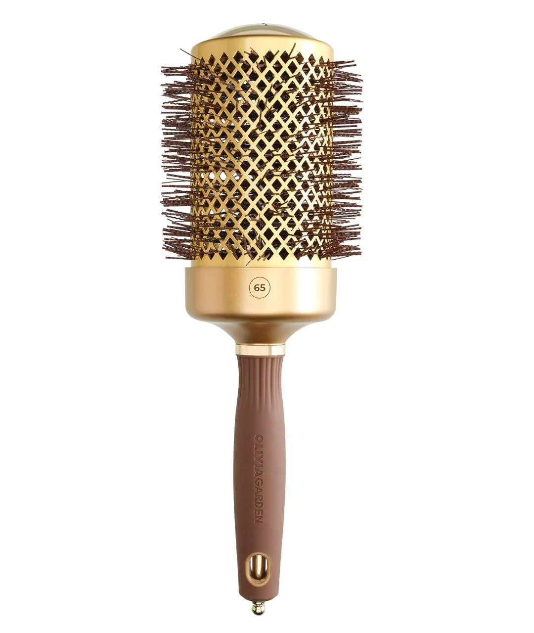 Szczotka EXPERT BLOWOUT SHINE Wavy Bristles Gold&Brown 65 zbliżenie