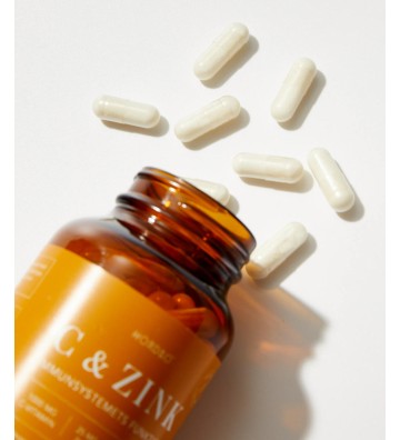Dietary supplement Vitamin C & Zinc 100 capsules. - Nordbo 3