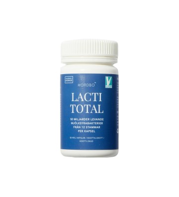 Suplement diety z probiotykami LactiTotal 30 szt. - Nordbo 1
