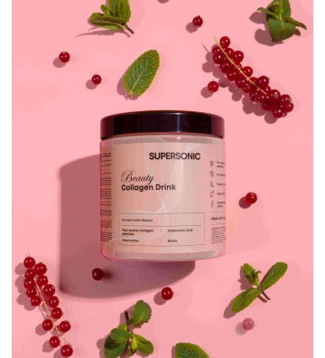 Beauty Collagen Drink 185g Currant-Mint - SUPERSONIC Food 2