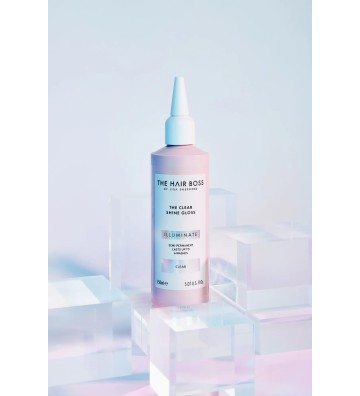 All-purpose clear color highlighter The Clear Shine Gloss 150ml + 30ml - The Hair Boss 3