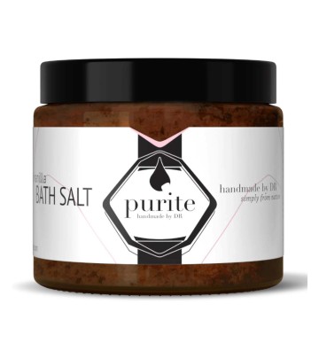 Rose-vanilla bath salt 650g - Purite 1