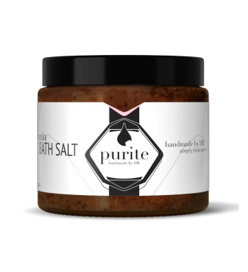 Rose-vanilla bath salt 650g - Purite