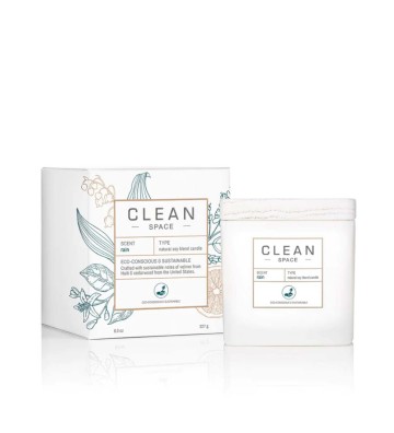 Clean Space Rain soy scented candle 227g - Clean Reserve