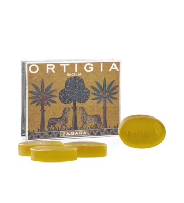Zestaw mydeł glicerynowych Zagara 40g x 4 szt - Ortigia Sicilia