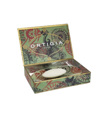 Fico d'India glass plate & olive oil soap set - Ortigia Sicilia 1