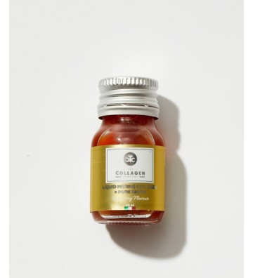 Gold Edition Liquid Marine Collagen 5,000 mg x Pure Biotin (Fresh Raspberry flavor) 10 x 30ml - The Collagen Company 3