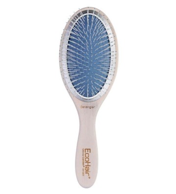 EcoHair Paddle Detangler Brush. - Olivia Garden 3