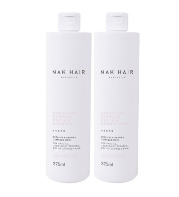 Structure Complex - restorative set for damaged hair 375ml+375ml+150ml - Nak Haircare 3
