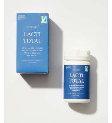 Suplement diety z probiotykami LactiTotal 60 szt. - Nordbo 2