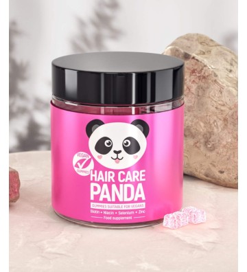 Suplement diety Hair Care Panda formie żelek 60 szt. - Noble Health 2
