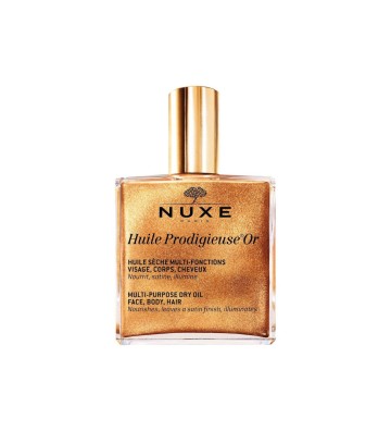 Huile Prodigieuse® Or Dry skincare oil with golden particles - Nuxe