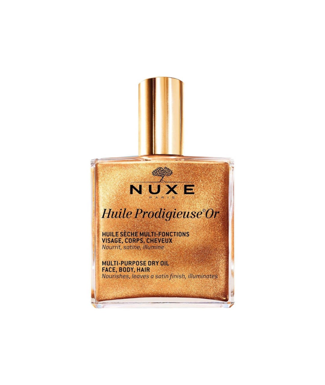 Huile Prodigieuse® Or Suchy olejek pielęgnacyjny o wielu zastosowaniach ze złotymi drobinkami 100ml Huile Prodigieuse® Or Suchy olejek pielęgnacyjny o wielu zastosowaniach ze złotymi drobinkami 100ml