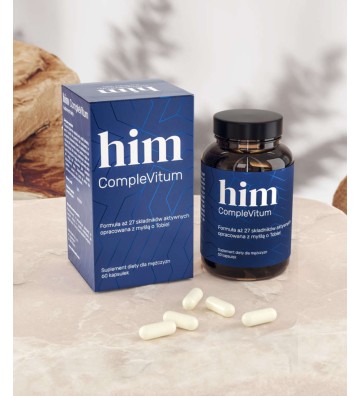 Him CompleVitum - Suplement diety dla mężczyzn 60 szt. - Noble Health 2