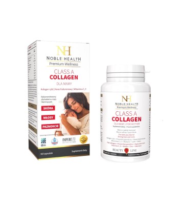 Class a Collagen dla Mamy - Suplement diety z kolagenem 90 szt. - Noble Health