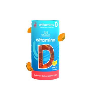 Witamina D - Suplement diety w formie żelek 60 szt. - Noble Health 1