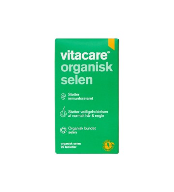 Dietary supplement Selenium Organic 90 pcs. - Vitacare 1