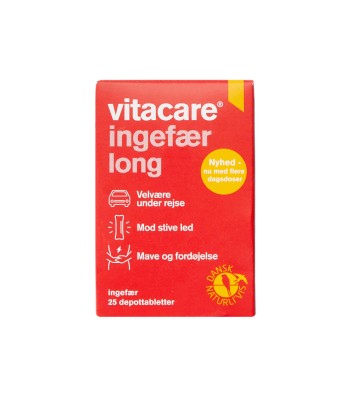 Suplement diety Ginger Long Travel Package 25 szt. - Vitacare