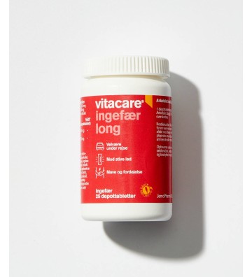 Dietary supplement Ginger Long Travel Package 25 pcs. - Vitacare 3
