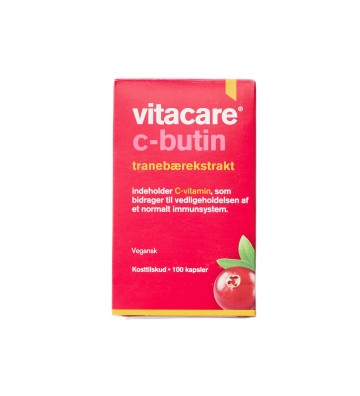 Suplement diety C-butin Cranberry 100 szt. - Vitacare 1