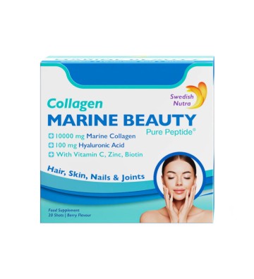 Marine Beauty - Suplement diety z kolagenem 20 szt. - Swedish Nutra