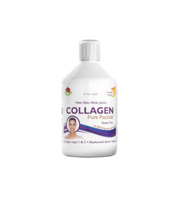 Collagen 10 000 mg Bovine - Suplement diety z kolagenem 500 ml - Swedish Nutra 1