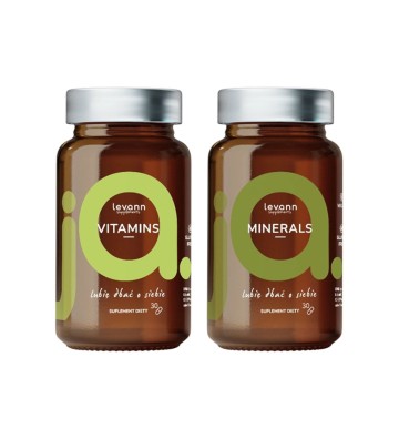 "jA" Set of Vitamins and Minerals 60 pcs. - Levann 1