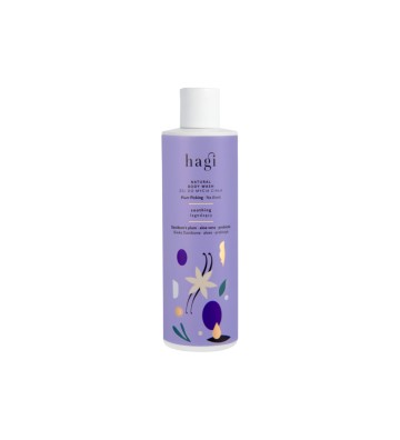 Natural body wash gel On Plum 300 ml - Hagi